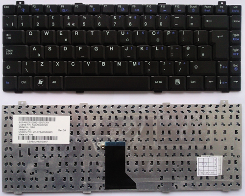GATEWAY M-6849 Laptop Keyboard
