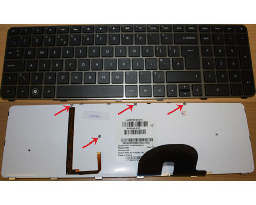 HP ENVY 17-1191NR Laptop Keyboard